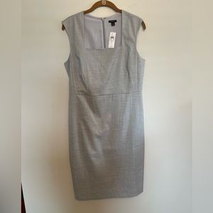 BRAND NEW WITH TAGS Ann Taylor light grey dress